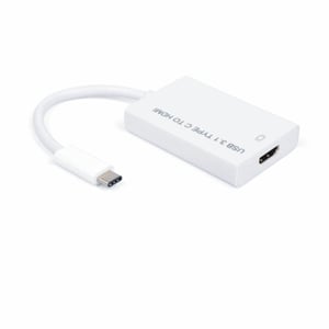 M-Cab 7001313 0.15 m USB Type-C to HDMI Cable Adapter, White