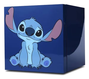 Ukonic Lilo & Stitch Freestanding Refrigerator, 4 L, Blue