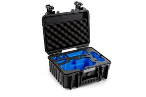 B&W Cases 3000/B/MAVIC3 futerał do drona Twarde etui Czarny Polipropylen (PP)