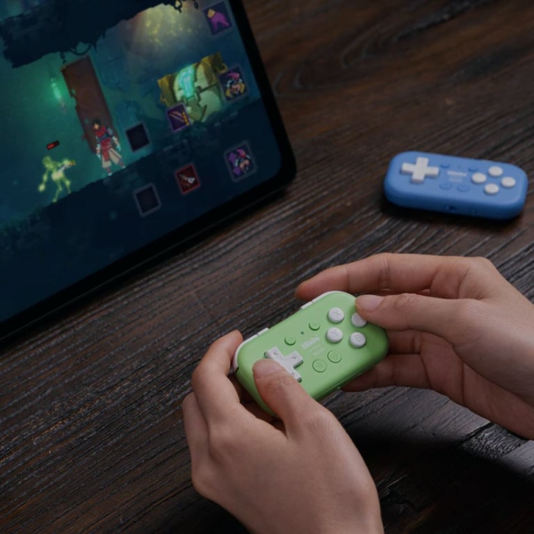 8Bitdo Micro Zielony USB Gamepad Android, Nintendo Switch, PC, iOS