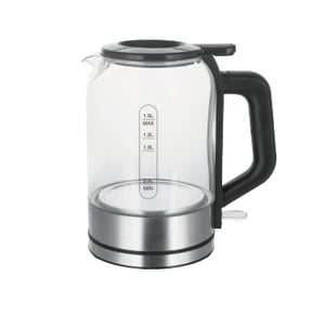 Emerio WK-122574 vattenkokare 1,5 l 2200 W Svart, Genomskinlig