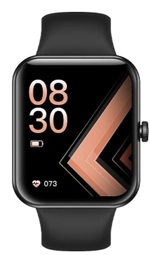 myPhone Watch CL 4,65 cm (1.83") IPS Cyfrowy 240 x 284 px Ekran dotykowy Czarny