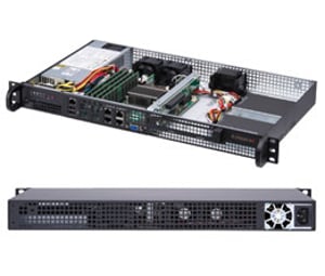 Supermicro SuperServer 5019A-FTN4 Intel SoC BGA 1310 Rack (1U) Schwarz