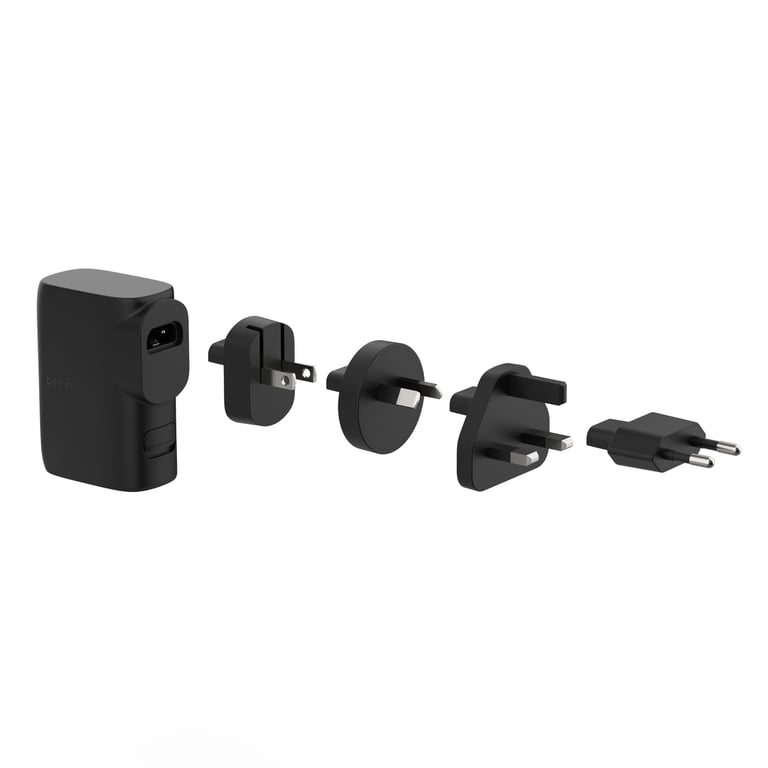 Belkin BPZ003bt1MBK-B6 Uniwersalne Czarny Prąd przemienny Szybkie ładowanie Wewnętrzna