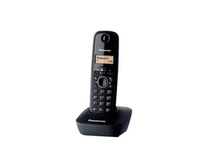 Panasonic KX-TG1611 DECT-Telefon Anrufer-Name und -Identifikation Schwarz