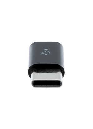 ProXtend USBC-MICROBA Adapter für USB-C- und USB-Micro-B-Kabel, schwarz