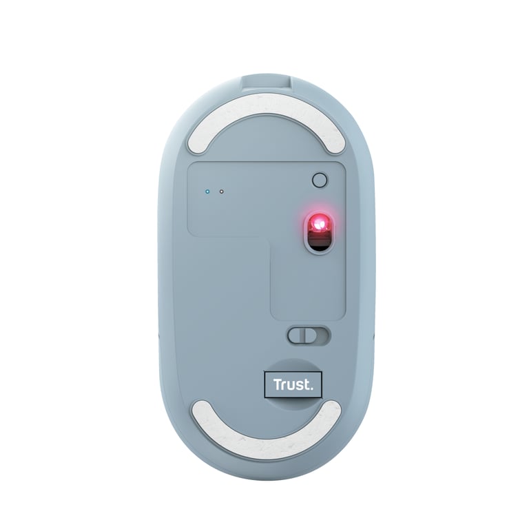 Trust Puck myszka Biuro Oburęczny RF Wireless + Bluetooth 1600 DPI