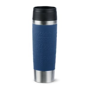 EMSA Travel Mug Classic N2022100 resemugg 500 ml Svart, Blå, Rostfritt stål Rostfritt stål