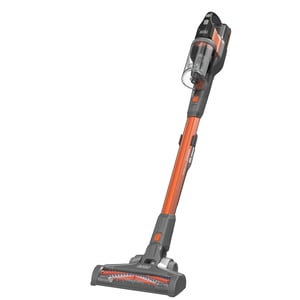 Black & Decker BHFEV182C-QW Stabstaubsauger/Elektrobürste 2-in-1-Standstaubsauger Akku Trocken Beutellos Orange, Titan 2 Ah