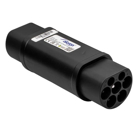 Akyga AK-SC-E21 Ladekabel-Adapter [1x Typ 2 (IEC 62196-2) Stecker - 1x GB/T (20234.2-2015) Stecker] 3 0 m