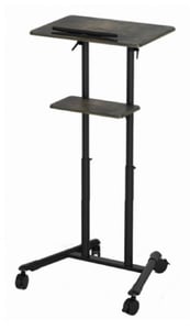 Gembird TVS-DESK-01-BK Stehtisch Schwarz