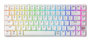 CHERRY XTRFY K33 Compact Wireless klawiatura Gaming USB + RF Wireless + Bluetooth QWERTY US English Biały