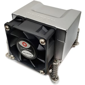 Inter-Tech Q-5 Procesor Radiator 6 cm Czarny, Srebrny 1 szt.