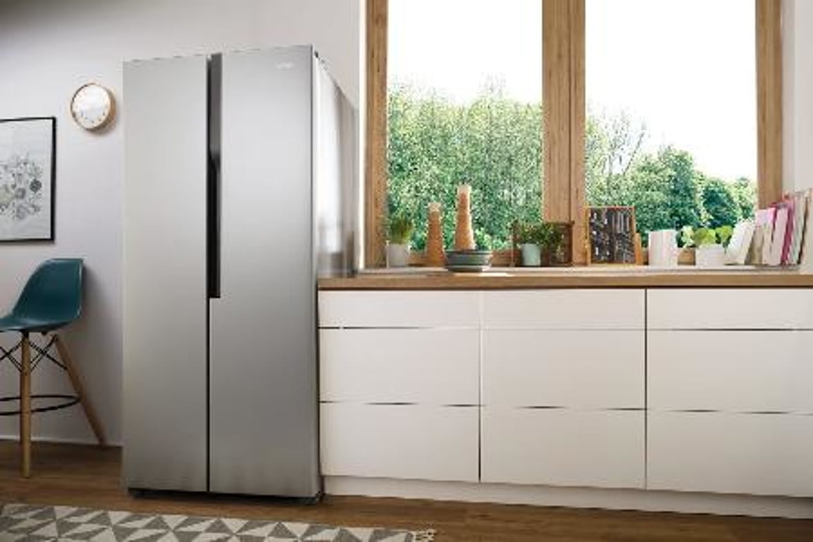 Gorenje NRS8181KX chłodziarko-zamrażarka otwierana obustronnie Wolnostojący 441 l Szary