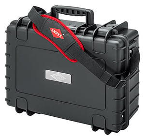 Knipex 00 21 35 Tool Case, Black Aluminum, Polystyrene
