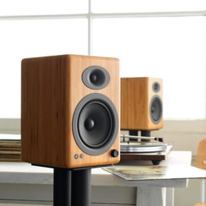 Audioengine A5+ WIRELESS 2-drożny Brązowy Bezprzewodowy 50 W