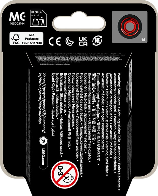 фото Блоковий конструктор LEGO Minifigures Колекційні автомобілі для перегонів F1 (71049)