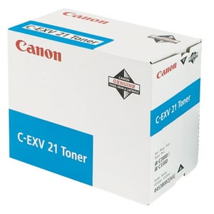 Canon C-EXV 21 Tonerkassette, 1 Stück. Original, Cyan