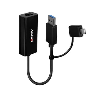 Lindy 43412 Ethernet-Netzwerkkarte 5000 Mbit/s