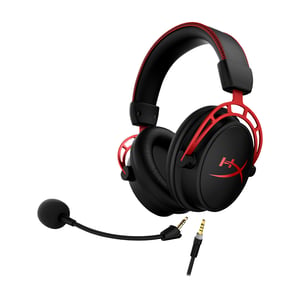 HyperX Cloud Alpha – zestaw słuchawkowy do gier (czarno-czerwony)