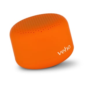 Veho M3 Portable Mono Speaker, Orange, 3 W