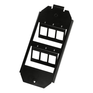 LogiLink NK4060 Outlet and Switch Frame, Black
