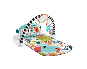 Fisher-Price Kick & Play Tyg, plast, flerfärgad lekmatta för spädbarn