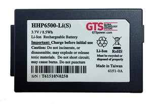 GTS HHP6500-LI(S) replacement part for mobile handheld computers Battery