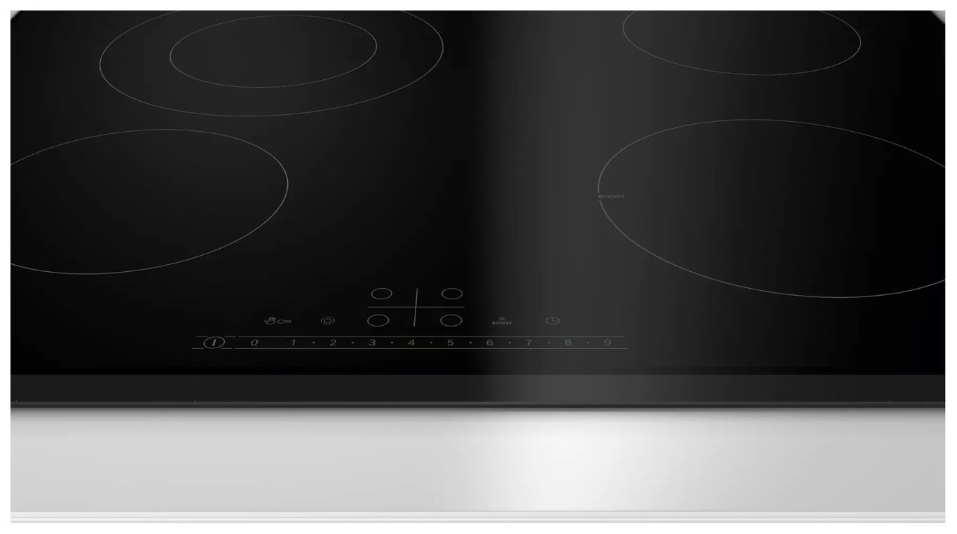 Bosch PKF631FP3E płyta kuchenna Czarny Wbudowany 60 cm Ceramiczna 4 stref(y)
