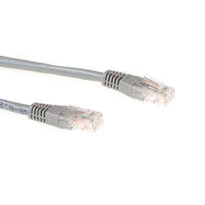 ACT UTP CAT6A 15m Network Cable, Gray U/UTP (UTP)
