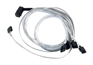 Microsemi ADAPTEC I-RA-HDMSAS-4SATA-SB 0,8 m 6 Gbit/s Grau