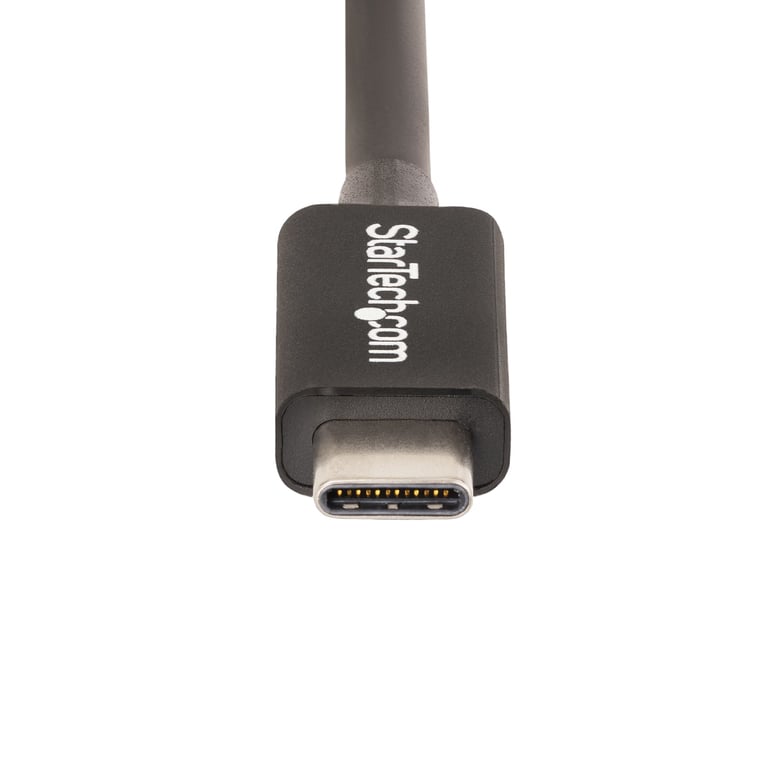 StarTech TBLT4MM50CM kabel Thunderbolt 0,5 m 40 Gbit/s Czarny