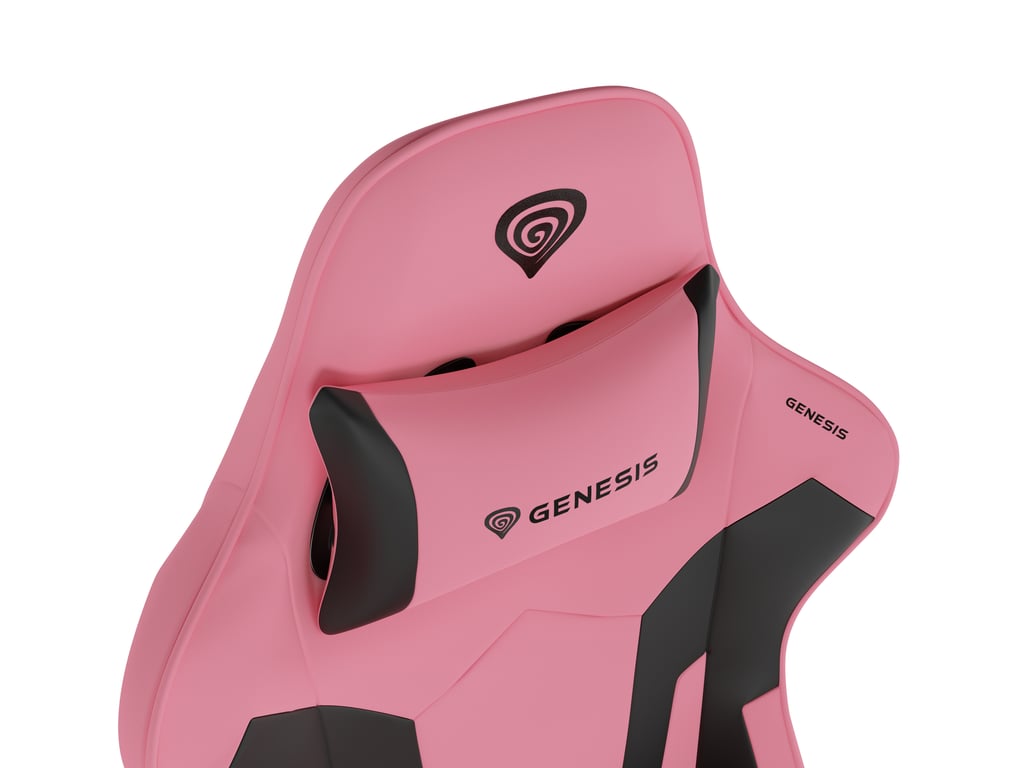 GENESIS Nitro 720 Fotel dla gracza Fotel wypełniony powietrzem Czarny, Różowy