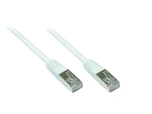 Alcasa 8070-005W kabel sieciowy Biały 0,5 m Cat7 S/FTP (S-STP)
