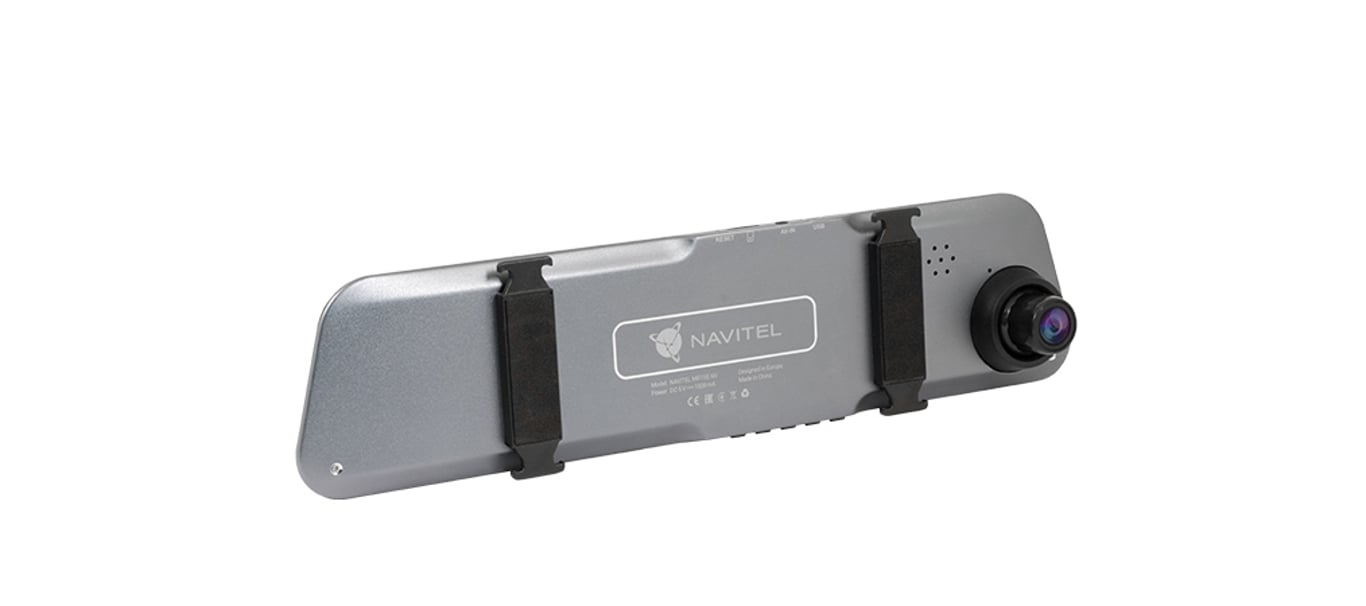 Navitel MR155 NV rejestrator Full HD Bateria, Zapalniczka Szary