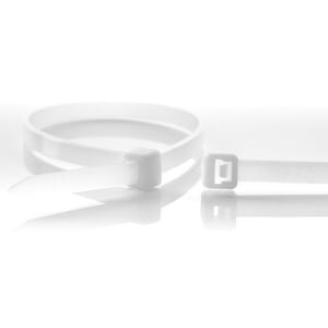 WKK 110126971 kabelband, avtagbart kabelband, naturfärgad plast, 100 st.