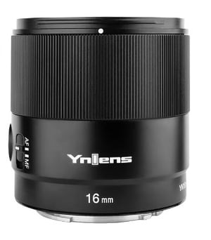 Yongnuo YN16mm F1.8S DA DSM Obiektyw standardowy Czarny