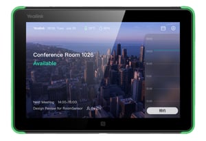 Yealink RoomPanel 20.3 cm (8") 1280 x 800 px LCD 802.11a, 802.11b, 802.11g, Wi-Fi 4 (802.11n), Wi-Fi 5 (802.11ac) Black Bluetooth