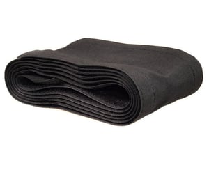 Maclean MCTV-677 B Kabelorganisator für Schreibtisch/Wand, Kabelhülse, schwarz, 1 Stück.
