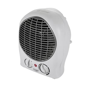Adler AD 7716 Indoor Heater, Gray, White, 2000 W, Electric Fan Space Heater