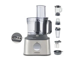 Kenwood MultiPro Compact+ FDM316SS Küchenmaschine 800 W 2 l Grau Mit integrierter Waage