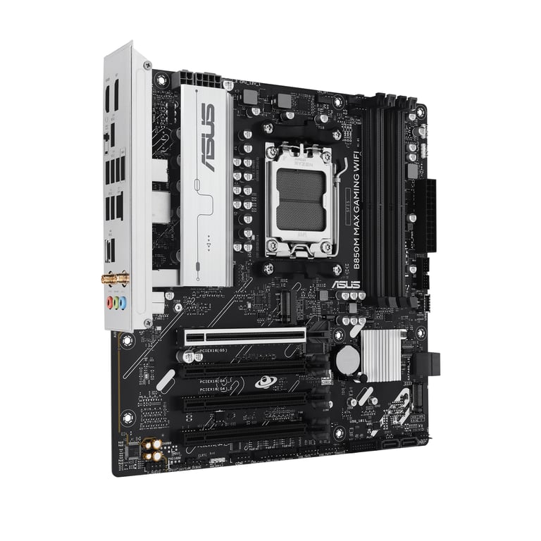ASUS B850M MAX GAMING WIFI AMD B850 Gniazdo AM5 micro ATX