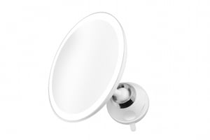 Medisana CM 850 Makeup Mirror, Suction Cup, Round, White