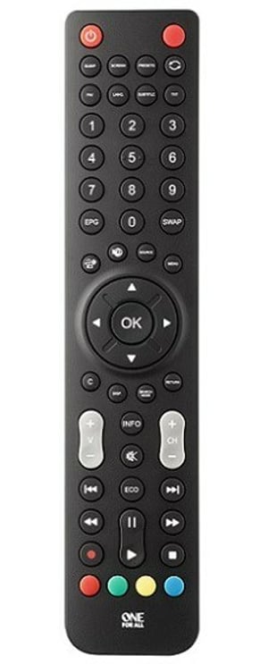 One For All URC 1921 TV Remote Control Press the buttons