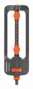 Daewoo DWS2020 Wassersprinkler, oszillierender Sprinkler, Acrylnitril-Butadien-Styrol-Copolymer (ABS), schwarz, orange