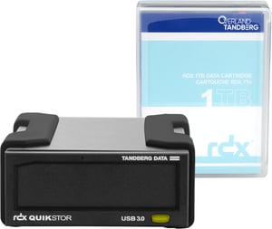 Tandberg Data 8864-RDX lagringsenhet för säkerhetskopiering Lagringsdisk RDX-kassett 1 TB