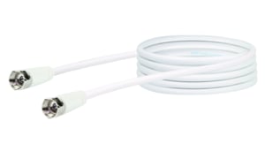 Schwaiger KVC215 052 kabel koncentryczny 1,5 m F Biały