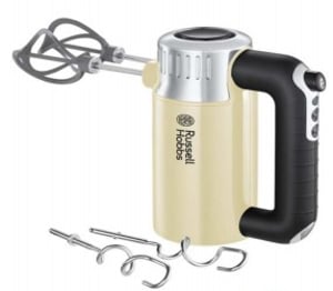Russell Hobbs Retro-Handmixer 500 W, cremefarben