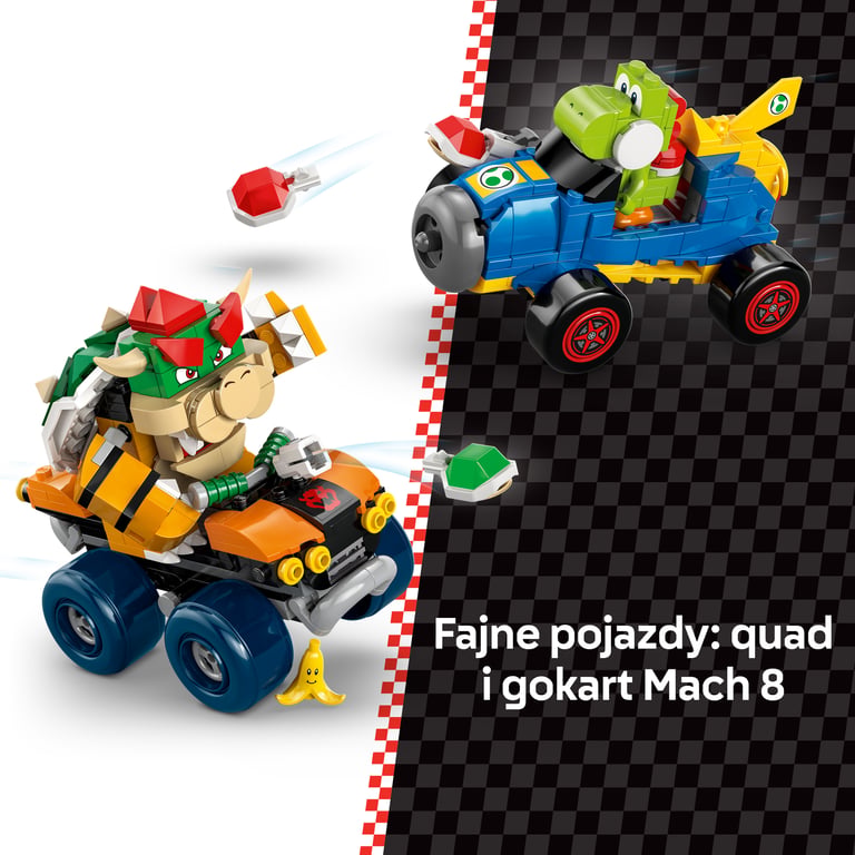 LEGO Super Mario Mario Kart™ — Bowser i jego zamek
