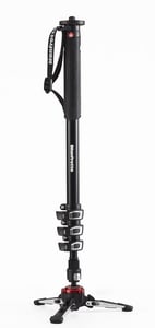 Manfrotto MVMXPROA4 Camera Monopod 1/4, 3/8" Aluminum Black